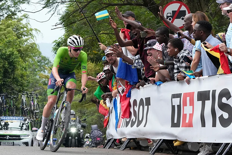 Rwanda Cycling Road World Championships 2025 photos_Remco Evenepoel