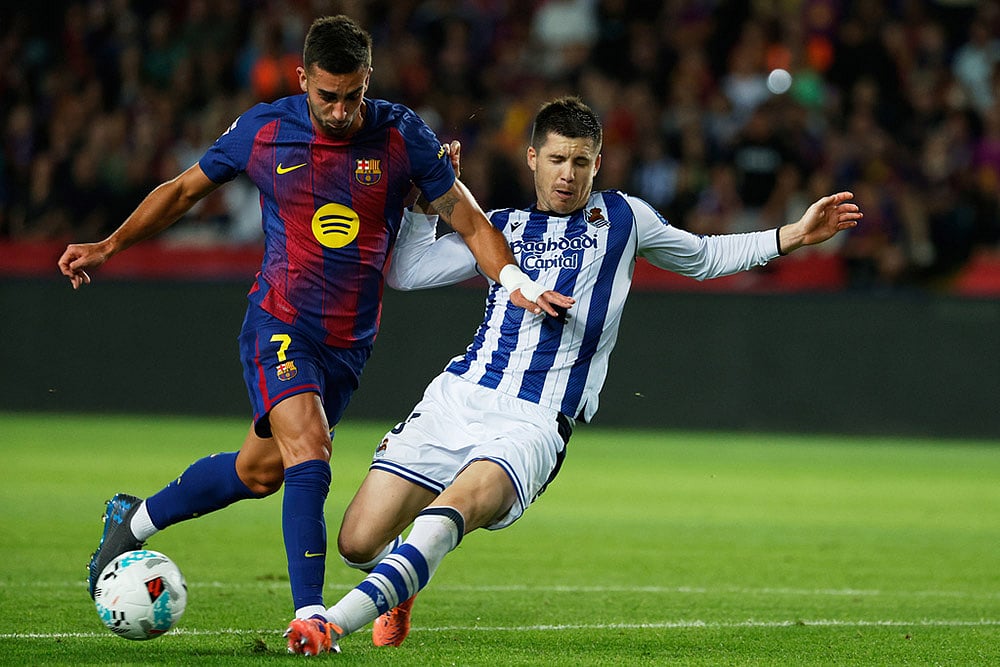 La Liga 2025-26: FC Barcelona vs Real Sociedad - | Photo: AP/Joan Monfort