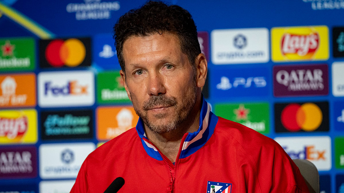 Diego Simeone is focused on Atletico Madrid's next challenge