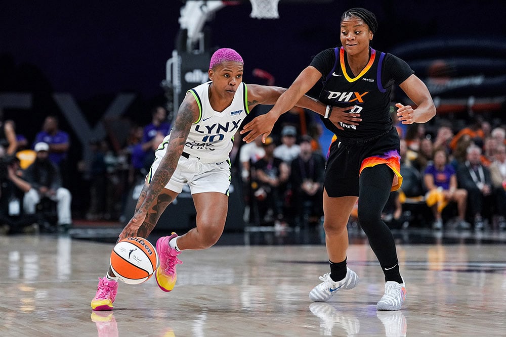 WNBA Basketball Playoffs game Phoenix Mercury vs Minnesota Lynx_Courtney Williams