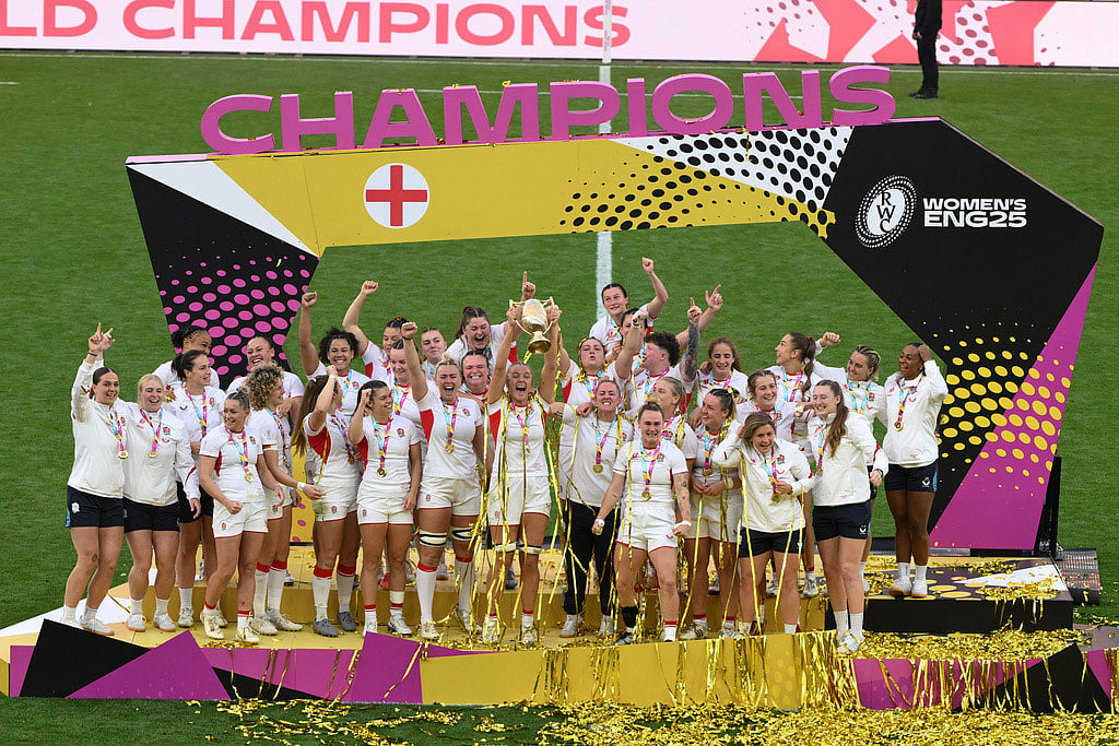 | Photo: AP/Anthony Upton : Women’s Rugby World Cup 2025: England vs Canada