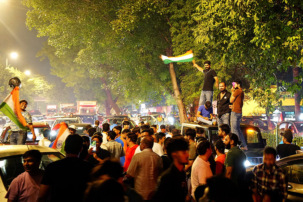 Asia Cup 2025 final India vs Pakistan match celebration in New delhi