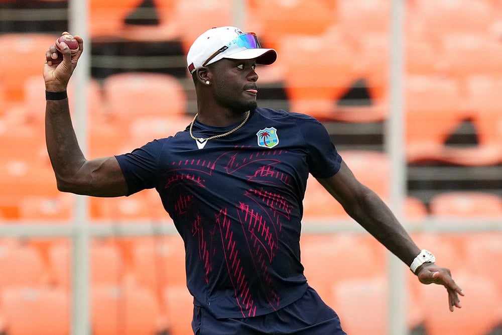 West indies tour of India IND vs WI Test cricket series WI training photos_Jayden Seales