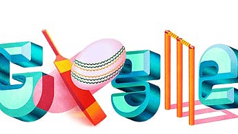 Google Screen Grab : The 13th ICC Women’s Cricket World Cup begins today in Guwahati with India facing Sri Lanka, as Google marks the occasion with a special Doodle.