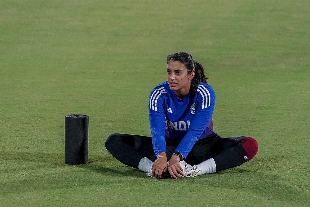 ICC Womens Cricket World Cup Team India training photos_Smriti Mandhana