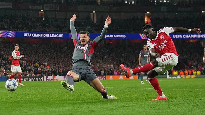 Arsenal Vs Olympiacos Highlights, UEFA Champions League