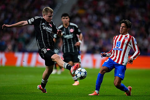 UEFA Champions League 2025-26: Atletico Madrid vs Eintracht Frankfurt