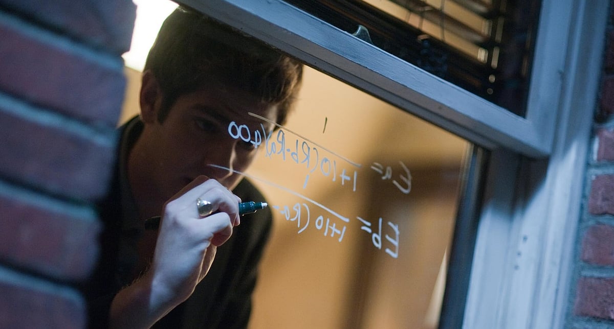 Andrew Garfield in The Social Network (2010) 