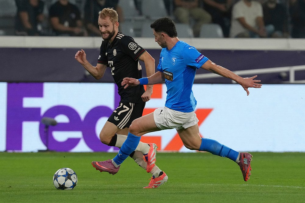 UEFA Champions League 2025-26 match Pafos Vs Bayern Munich_Kostas Pileas