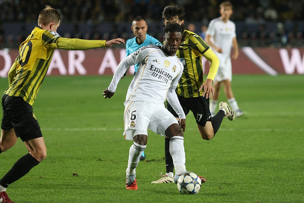 UEFA Champions League 2025-26 match KAI vs RMD_Eduardo Camavinga