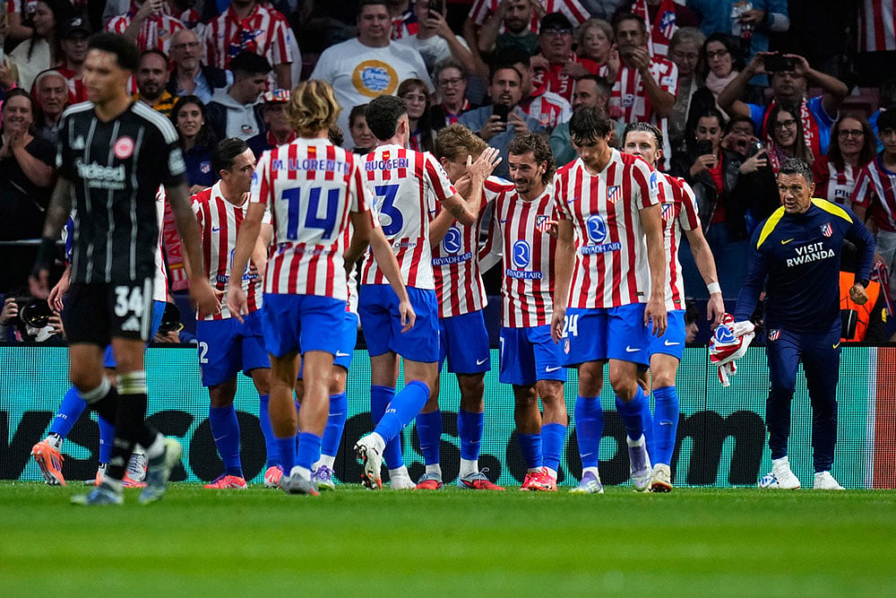 UEFA Champions League 2025-26 match Atletico Madrid vs Eintracht Frankfurt_Antoine Griezmann 