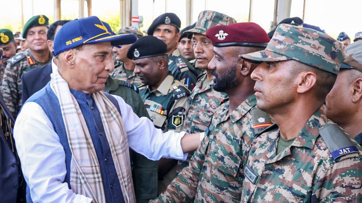 PTI : Rajnath Singh's Visit To Bhuj; Pak Spends IMF Funds On Terror Infra In Its Country, Says Def Min |