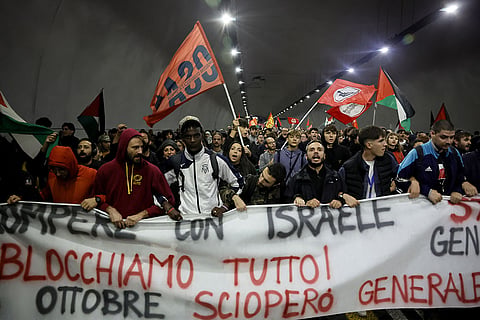 Italy Mideast Wars Gaza Flotilla