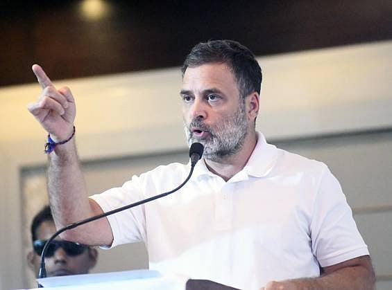 | IMAGO/Hindustan Times : During his visit to Colombia, Gandhi also met Colombian President Senate Lidio Gracia.