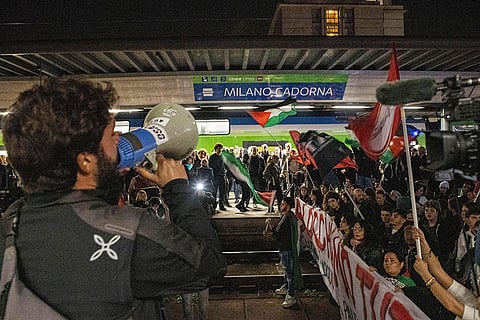 Italy Mideast Wars Gaza Flotilla