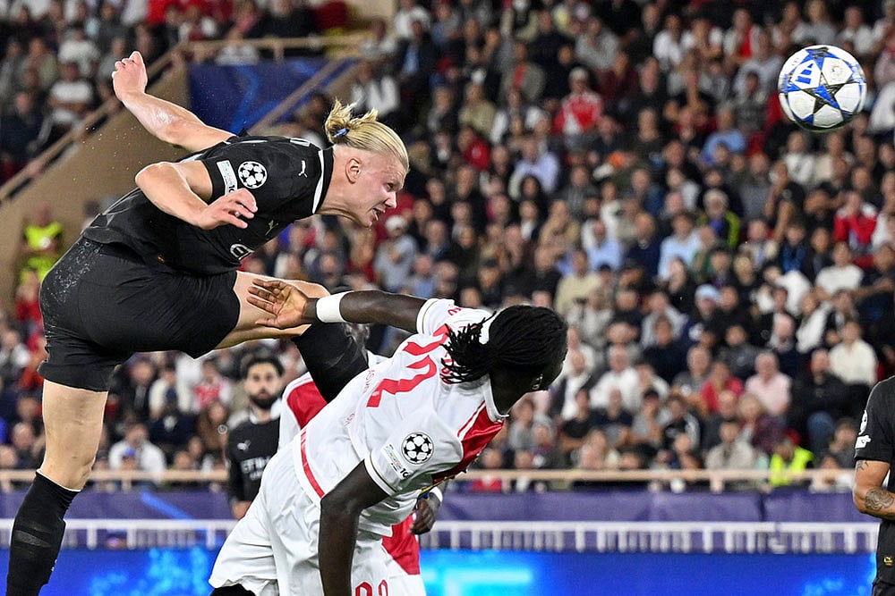 | Photo: AP/Philippe Magoni : UEFA Champions League: Manchester City vs Monaco