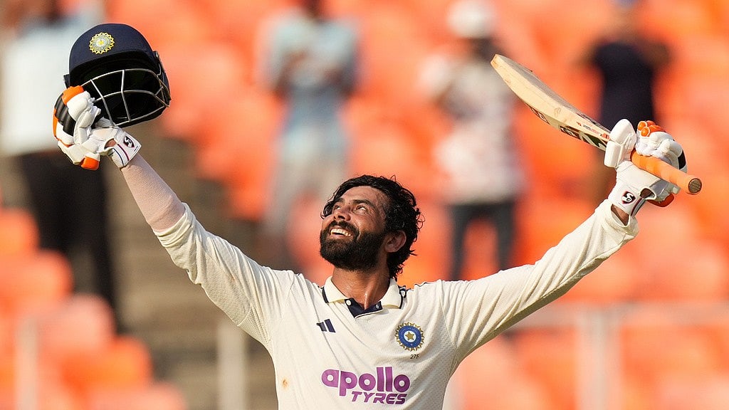 India vs West Indies Ravindra Jadeja Slams Sixth Test Century