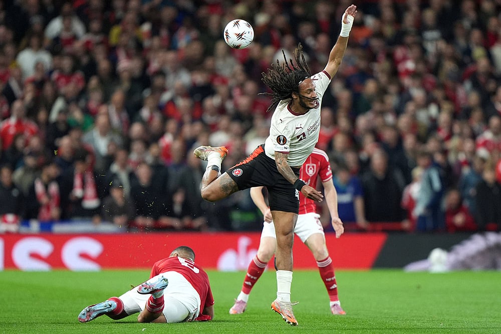 UEFA Europa League 2025-26 soccer match Nottingham Forest vs Midtjylland_Forests Murillo