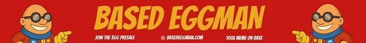 Based Eggman ad banner