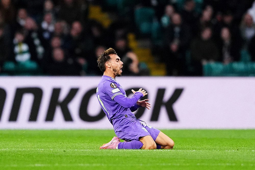 UEFA Europa League 2025-26 soccer match Celtic Vs Braga_ Ricardo Horta 
