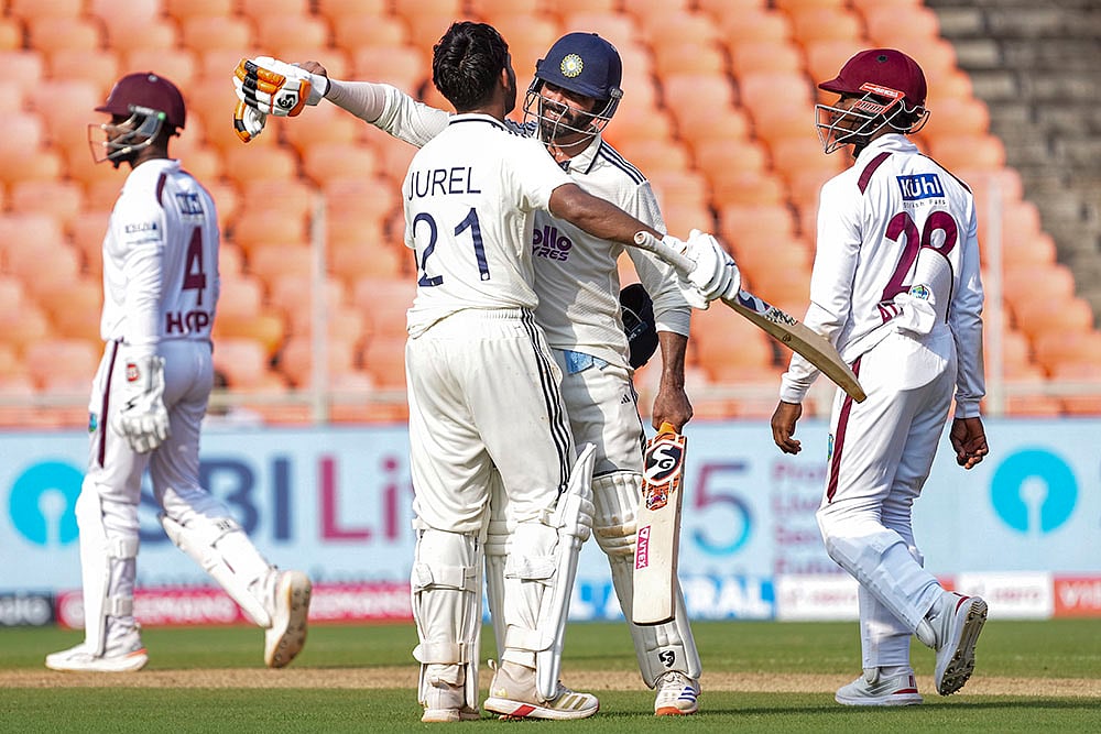 | Photo: PTI/Shashank Parade : India Vs West Indies, 1st Test Day 2