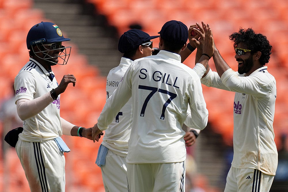 India Vs West Indies cricket series 1st Test  match Day 3 photos: Ravindra Jadeja