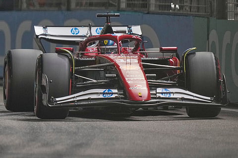 Ferrari driver Charles Leclerc