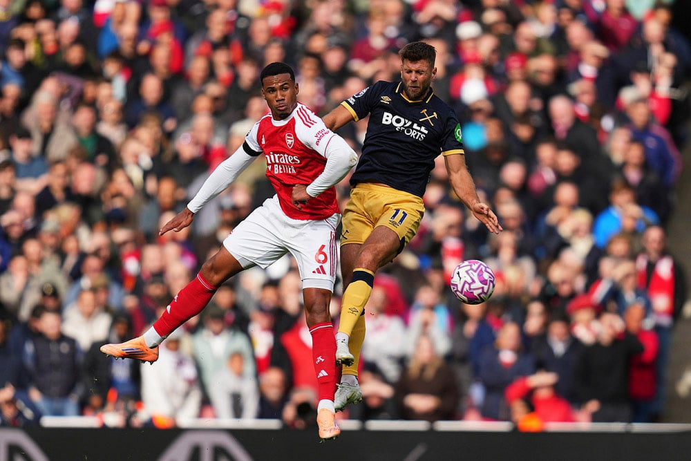 Britain Soccer Premier League: West Ham United vs Arsenal