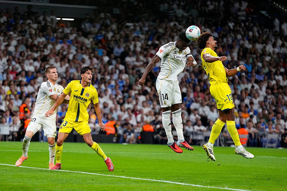 Spanish La Liga soccer match: Villarreal vs Real Madrid