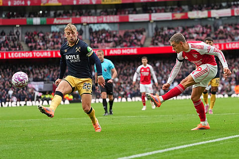 English Premier League Soccer Match: West Ham United vs Arsenal