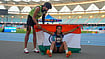 Asian Para Games 2026: Simran Sharma Replaces Bhavina Patel As India's Flag Bearer - Here's Why PTI : Simran Sharma, right, celebrates her medal in the women's 200m T12 final with guide Saifi Umar during the World Para Athletics Championships 2025, at Jawaharlal Nehru Stadium.