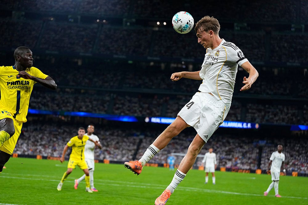 La Liga soccer match: Real Madrid vs Villarreal