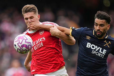 English Premier League: Arsenal vs West Ham United