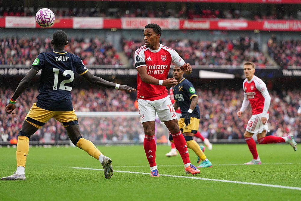 English Premier League Soccer Match: West Ham United vs Arsenal