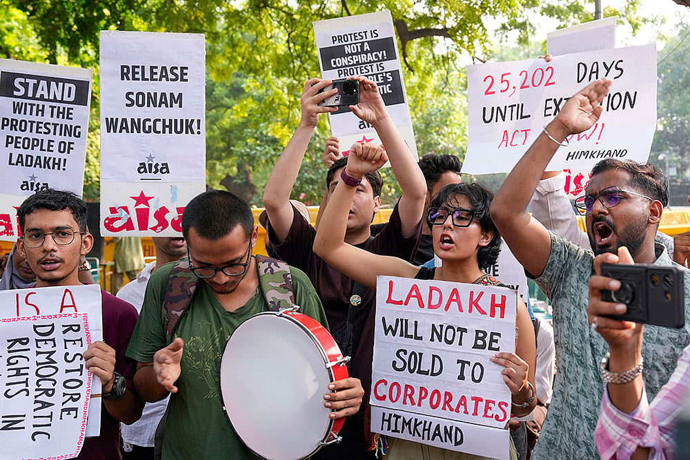 Protest at Jantar Mantar