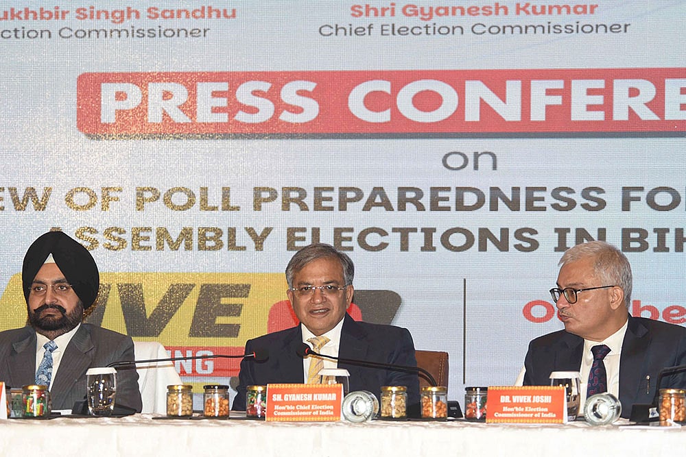 ECIs press conference