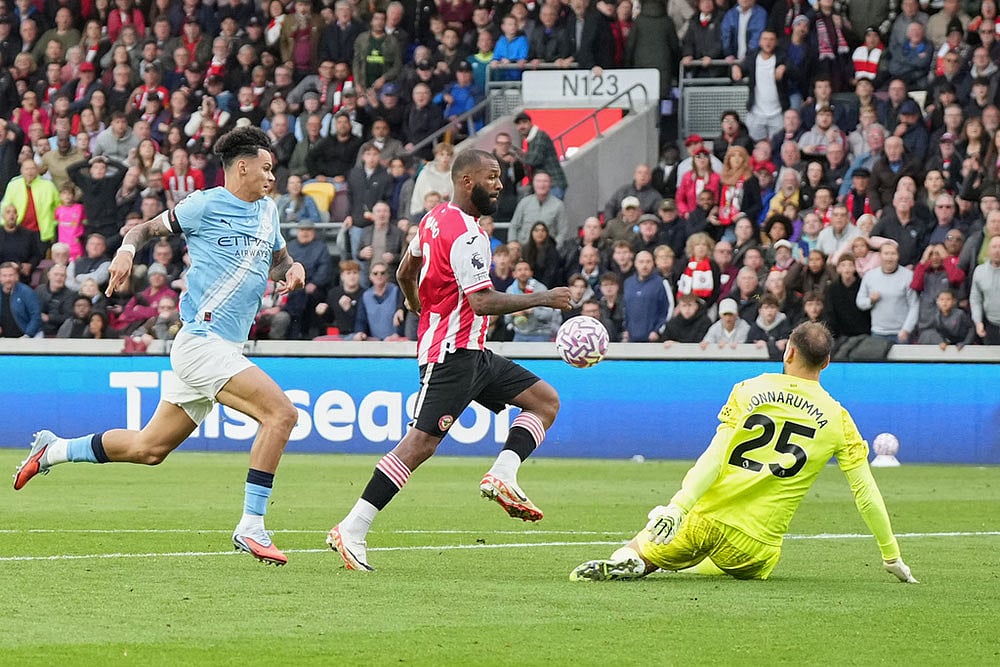 English Premier League 2025-26: Manchester City vs Brentford