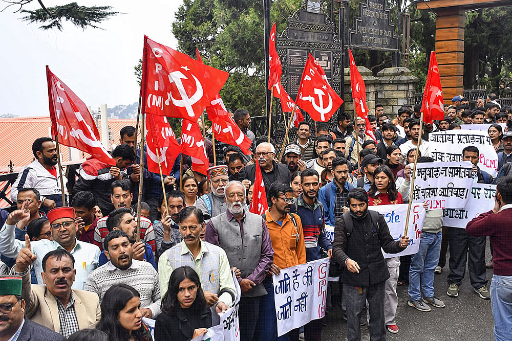 Protest over Dalit boy death in Shimla