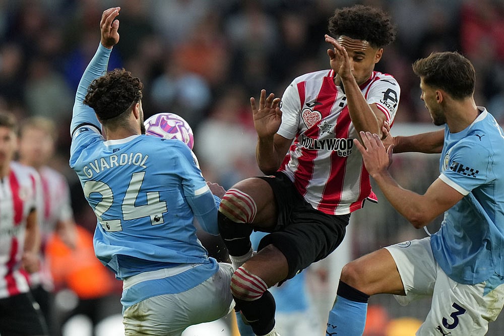 EPL: Brentford vs Manchester City