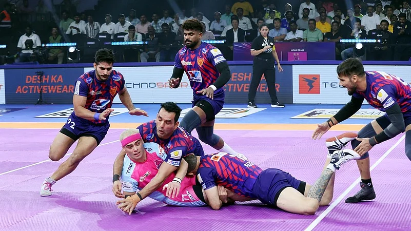 PKL 12: Ashu, Sandeep Shine As Dabang Delhi Complete Double Over Jaipur Pink Panthers