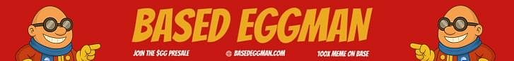 Based Eggman ad banner