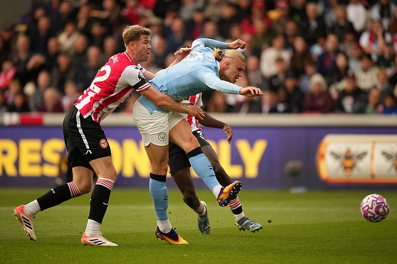 English Premier League Soccer Match: Manchester City vs Brentford