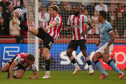 Britain Soccer Premier League: Manchester City vs Brentford