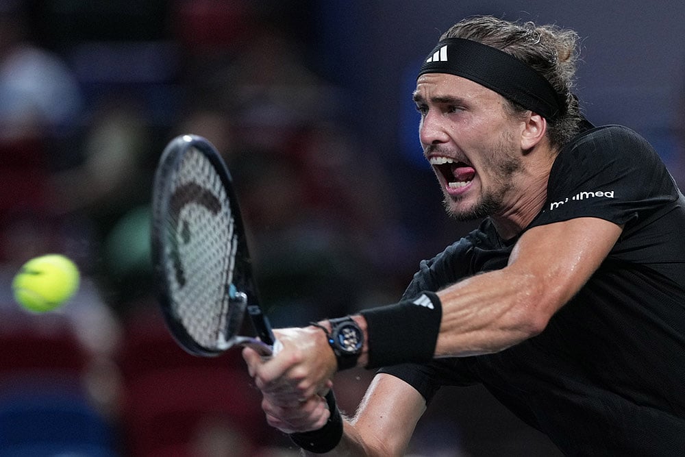 Shanghai Masters tennis 2025 Alexander Zverev Vs Arthur Rinderknech_4