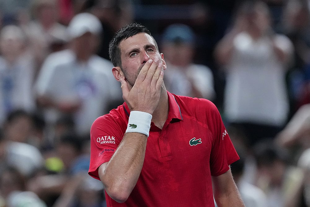 | Photo: AP/Andy Wong : Shanghai Masters 2025: Novak Djokovic Vs Jaume Munar
