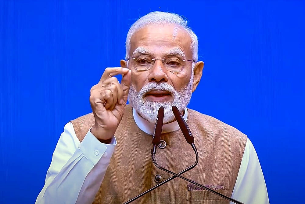 | Photo: @NarendraModi via PTI  : PM Narendra Modi