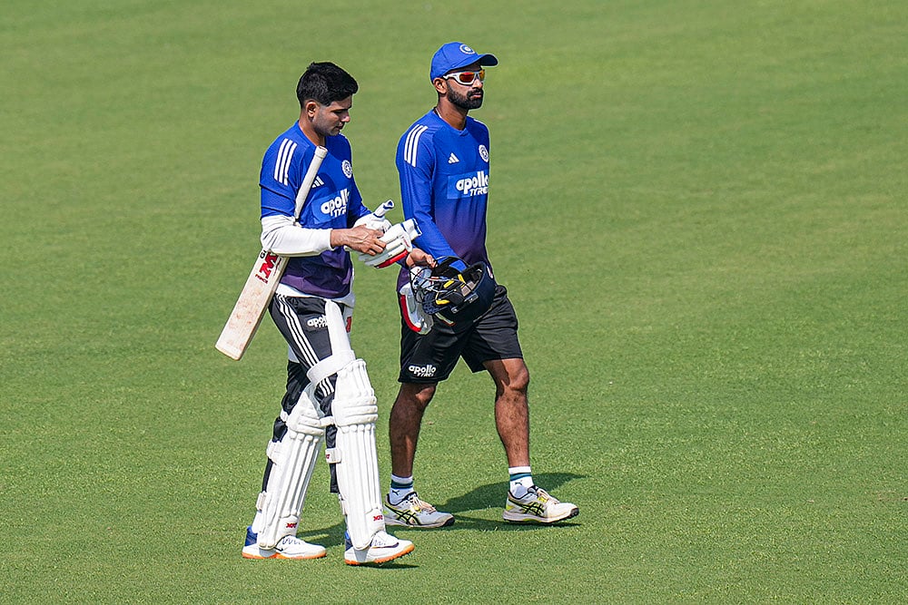 India Vs West Indies Test series 2nd Test Match - Team India Practice session photos_Shubman Gill 