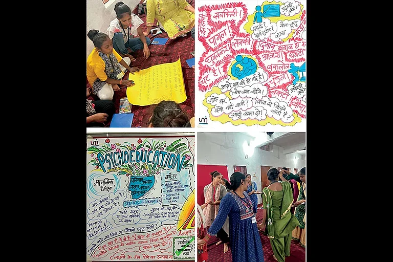 A project workshop organised by Sumunum and the People’s Action for National Integration - null