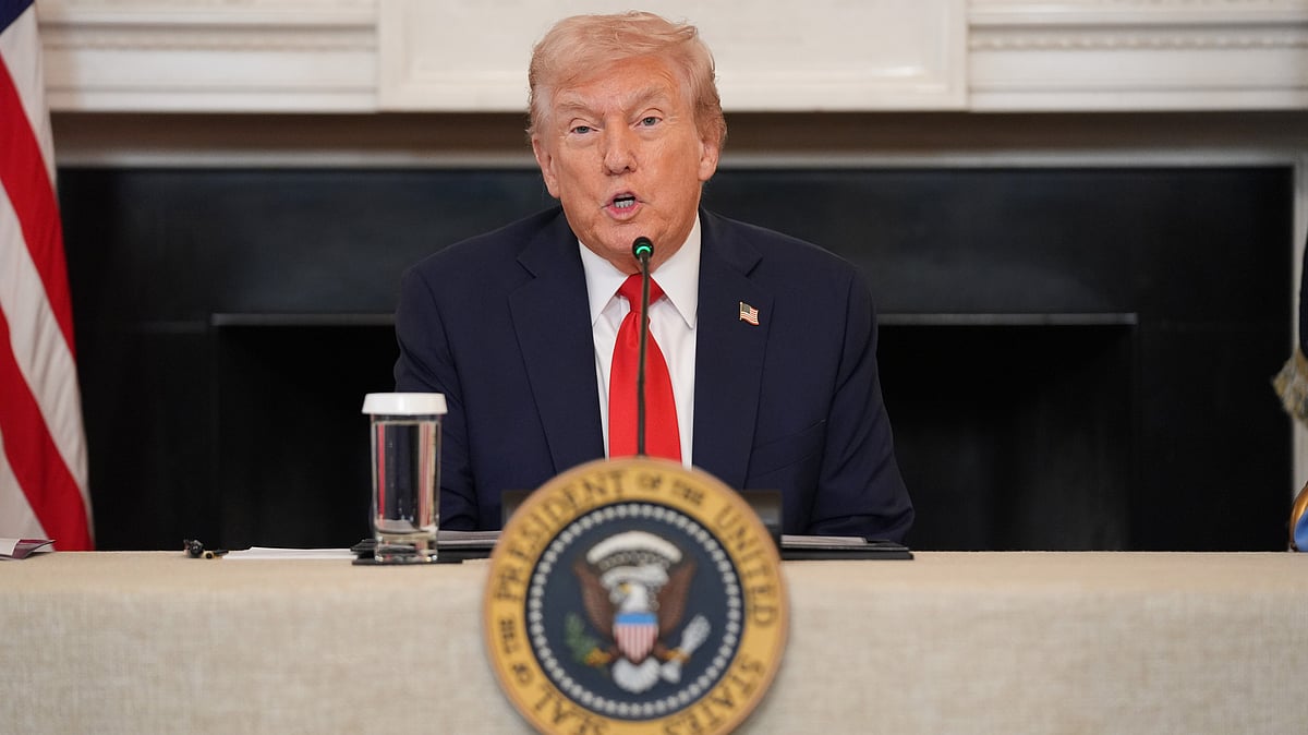 Evan Vucci : US President Donald Trump