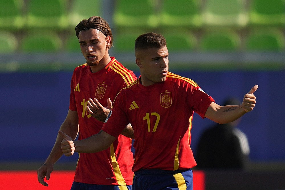 FIFA U-20 World Cup Chile 2025 Ukraine vs Spain match photos: Pablo Garcia